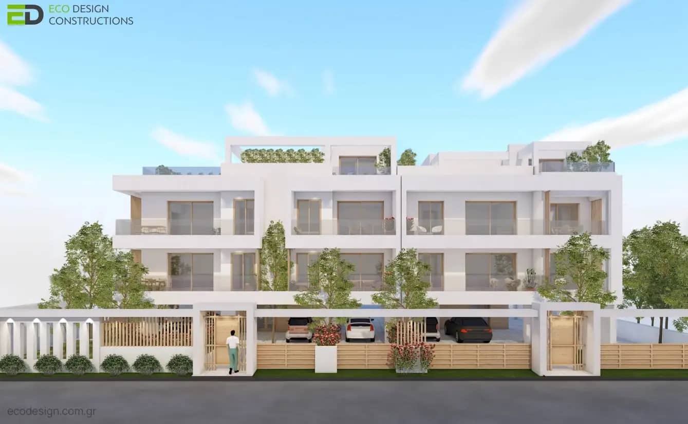 Βιοκλιματικό Κτίριο Θέρμη Δημητσάνας- Bioclimatic Apartment Building Thermi Dimitsanas