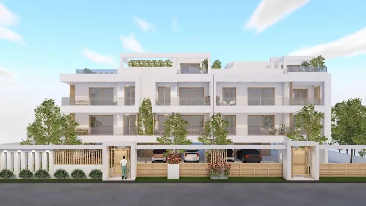 Βιοκλιματικό Κτίριο Θέρμη Δημητσάνας- Bioclimatic Apartment Building Thermi Dimitsanas